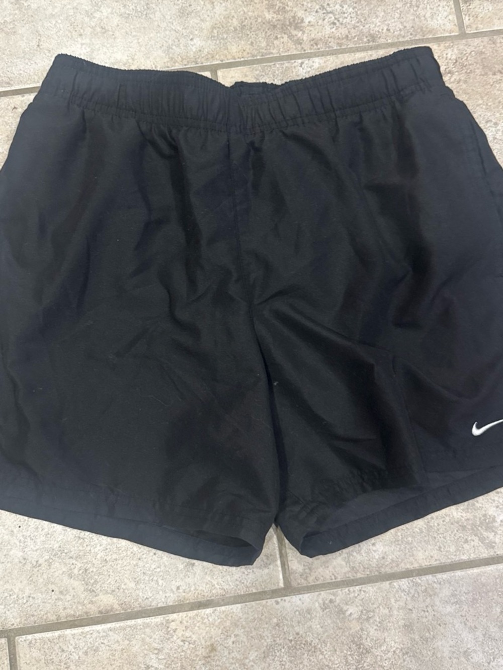 Nike womens Black Athletic Shorts